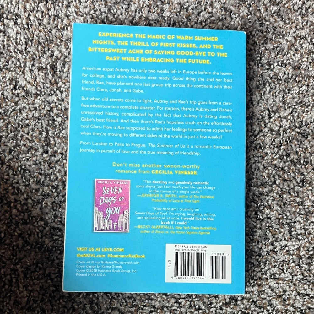The Summer of Us Book by Cecilia Vinesse - Picture 2 of 3